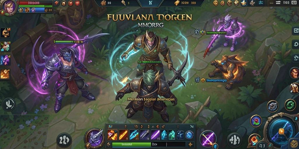 Tampilan gameplay menarik dari EUROTOGEL dalam dunia MMORPG.