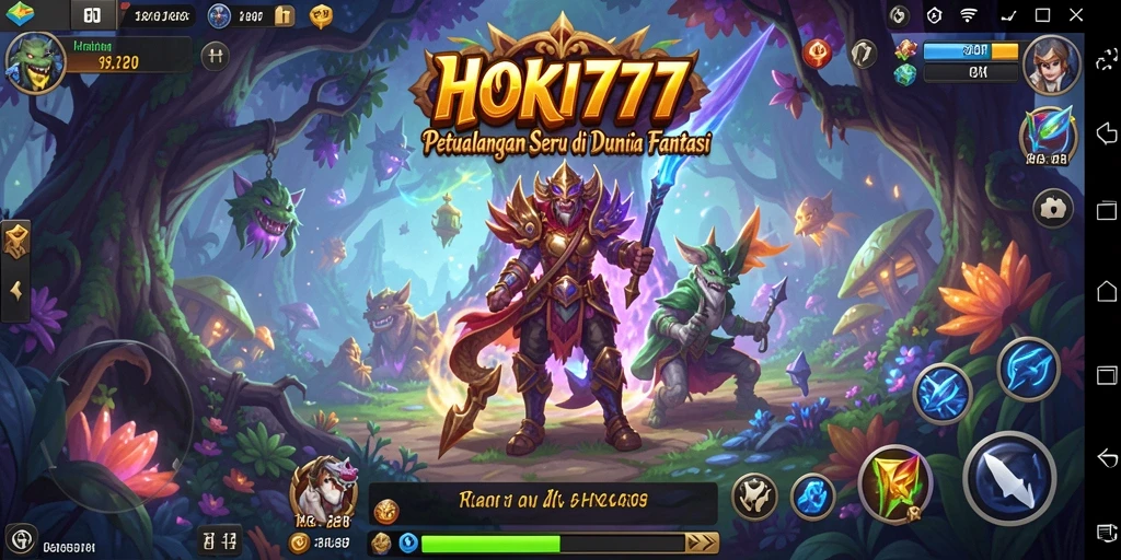Screenshot HOKI777 menampilkan aksi seru dalam gameplay petualangan.