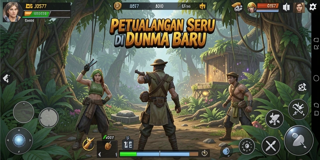 Tampilan gameplay seru di JOS77 yang menampilkan petualangan menegangkan.
