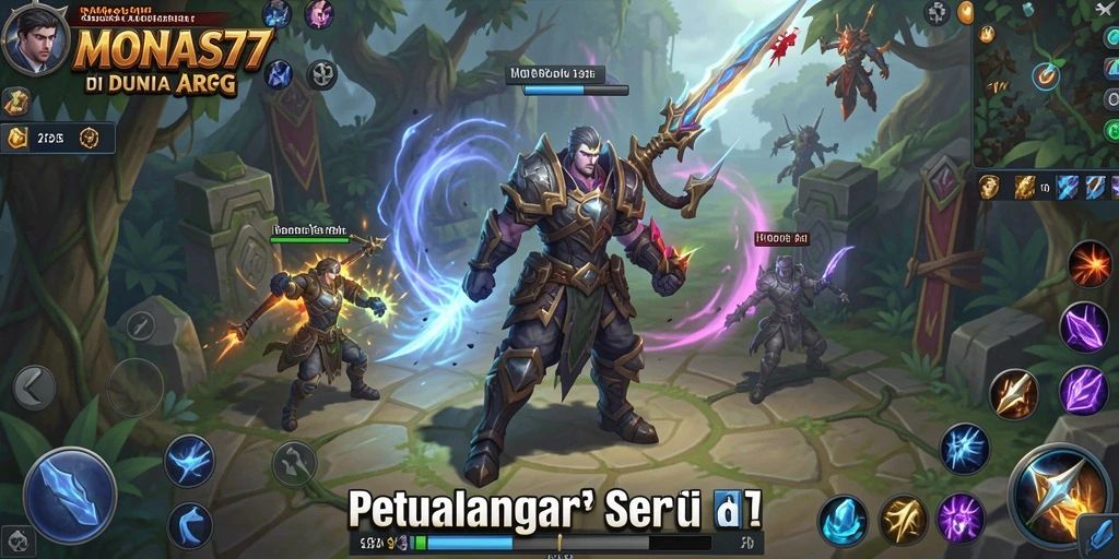 Gameplay seru MONAS77 dengan pertarungan epik dan petualangan berkelas.